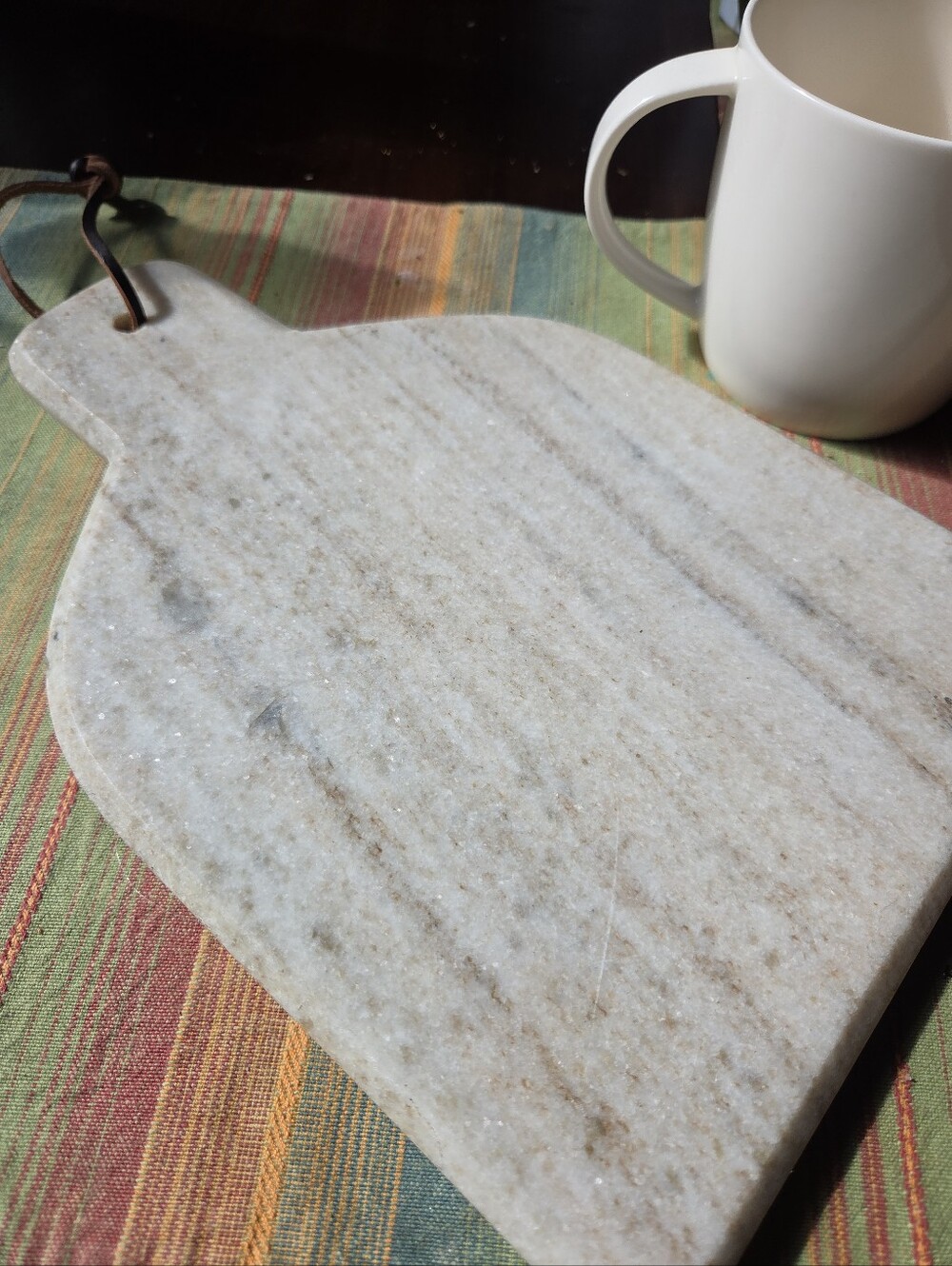 Morchana Marble Serving Cutting Board Cheese Platter Charcuterie Appetizer Tray